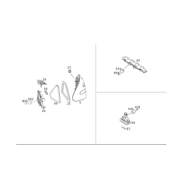 Mercedes-Benz E-Class W211 Rear LH Left Brake Light LED Board A2118200511