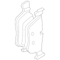 Pad Sub Set,Rr Calip