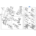 Pad Sub Set,Rr Calip