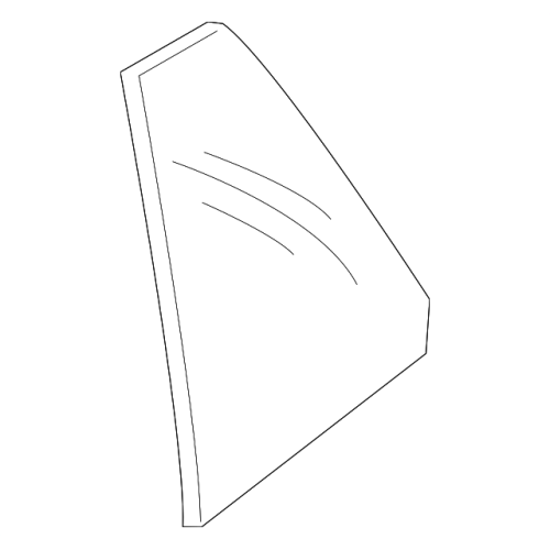 Glass (L) Door-Frt