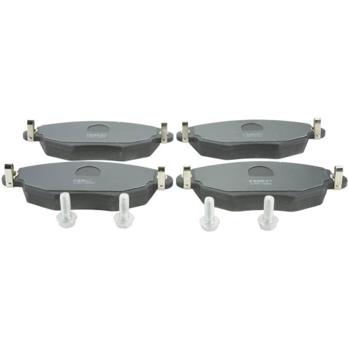 pad kit, disc brake, front - kit (including bolts, with anti squeal shim)