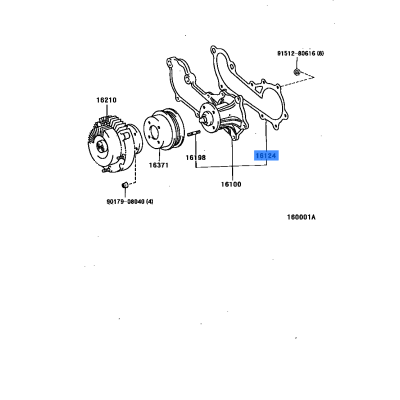 Gasket Water Pump