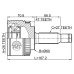 outer cv joint 26x60x27