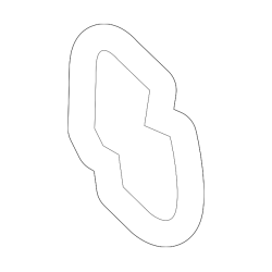NISSAN 21049-AE000 Genuine Engine Coolant Pipe O-Ring