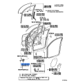 TOYOTA 6861060101 Check Assy, Front Door, RH