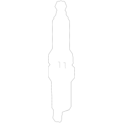 Genuine BMW S58 Spark Plug 12125A4EF60 for M3 M4 X3M X4M