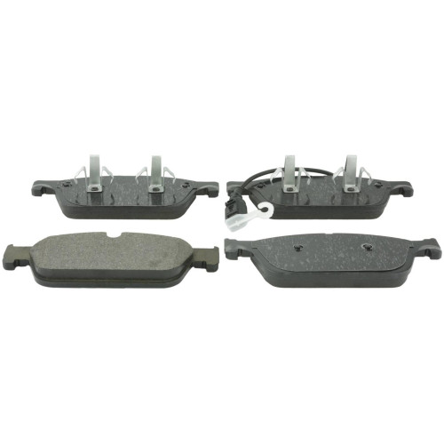 pad kit, disc brake, front (with wear sensor, with brackets)