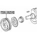 crankshaft pulley 3szve