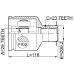 inner cv joint right 29x36.2x23