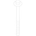 BMW 7119907017 Genuine Bolt, Motor Mount