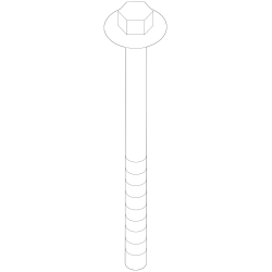 BMW 7119907017 Genuine Bolt, Motor Mount