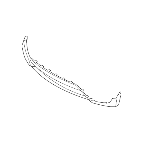 Frt Bumper Strip Bmw E70/Lci/2011 W Hole