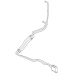 GENERAL MOTORS 84791853 Engine Oil Cooler Hose