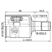 inner cv joint left 34x31x37