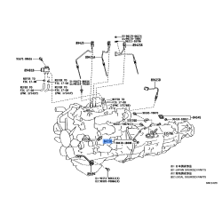 Toyota Back-Up Lamp Switch Assembly 84210-71050