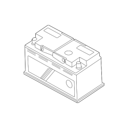 BMW/MINI Genuine Starter Battery, Filled 12V 74Ah