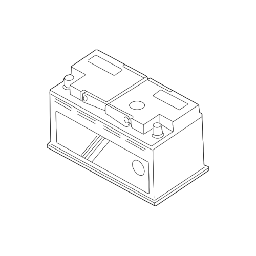 BMW/MINI Genuine Starter Battery, Filled 12V 74Ah