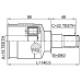 inner cv joint right 19x40x22