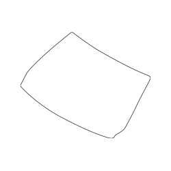 Green Windscreen, Gr.Shade Band+Rain Sensor - BMW