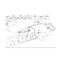 MERCEDES-BENZ A1408001775 Door Lock Vacuum Actuator