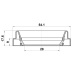 half shaft oil seal 28x54.1x9x17.6