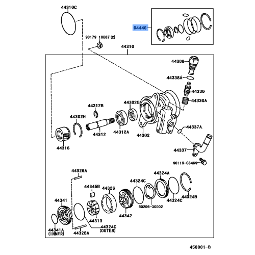 Kit P/Steering