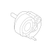 GENERAL MOTORS 25191534 Drive Belt Tensioner