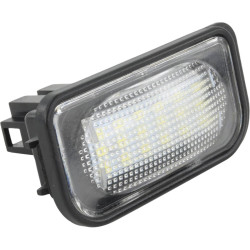 License Plate Lamp - Febest 16631-002LED - OEM A2038200556