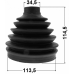 Boot Inner Cv Joint Kit 113.5X114.5X34.5