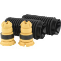 Boot with jounce bumper front shock absorber kit