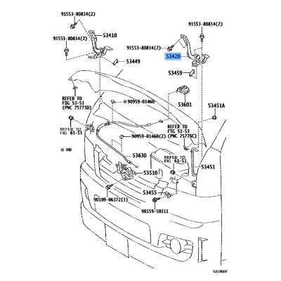 Hinge Assy Door Lh