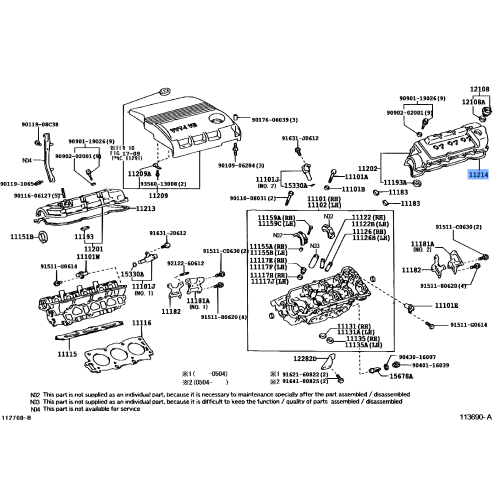 LEX CYLINDER HEAD GAS