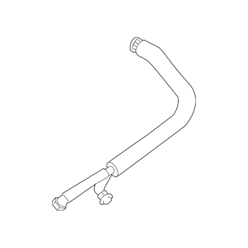 Engine Crankcase Vent Hose (3-Way Hose) - BMW 528i (F10) X3 (F25) 3.0L
