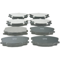 pad kit, disc brake, front - kit (with anti squeal shim)