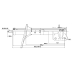 front shock absorber gas.twin tube