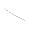 BMW Genuine X6 F16 F86 Windscreen Upper Moulding Trim OEM 51317345496