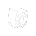 GENERAL MOTORS 84739933 Front Stabilizer Shaft Insulator