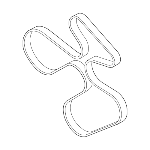 BMW N55 Belt Tensioner Assembly Pulleys Drive Belt Kit for 135i 335i X1 xDrive