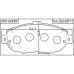 pad kit, disc brake, front
