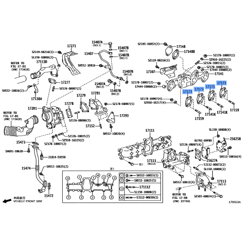 Gasket Exhaust Manifold