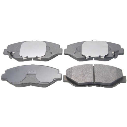 Disc Brake Pad Set - Semimetallic Front - FEBEST 0301-RDF