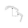 BMW Left Engine Bay Partition Panel / Cover