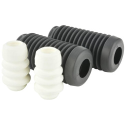 Boot with jounce bumper front shock absorber kit