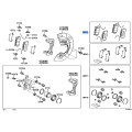 TOYOTA Front Ceramic Brake Pads - AVALON 2008-2018 - OEM 04465-33471