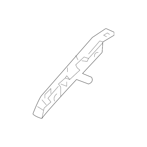 Front Bumper Cover Support Bracket Left - BMW 7 Series (E65 E66)