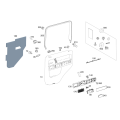 MERCEDES-BENZ 4637370200 Trim, Window Frame