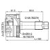 outer cv joint 28x61.9x26