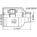 inner cv joint right 24x43x28