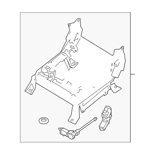 Adjuster Assy-Front Seat,
