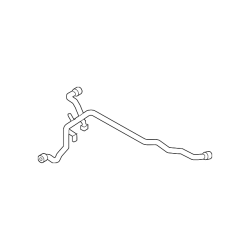 BMW 17127575431 Turbocharger Intercooler Coolant Hose